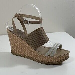 Kenneth Cole Brown Leather Women’s Sandals Size 9